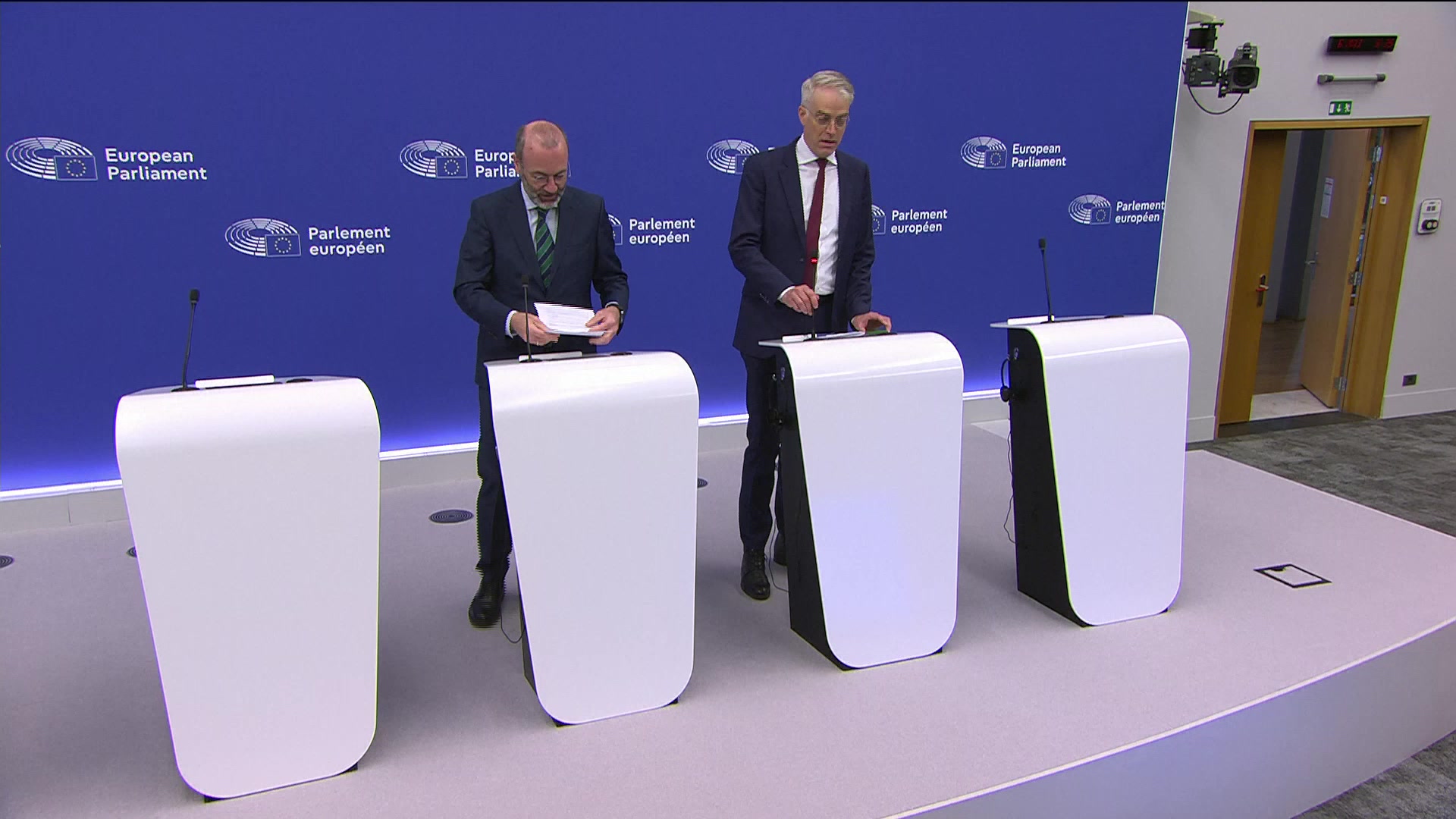 Press briefing by Manfred WEBER (EPP, DE), EPP Group President